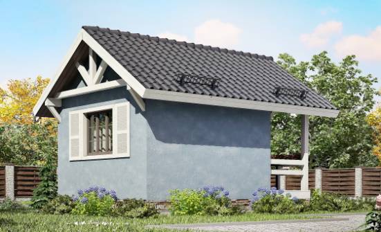 020-001-П Проект одноэтажного дома, экономичный загородный дом из дерева Мегион | Проекты домов от House Expert